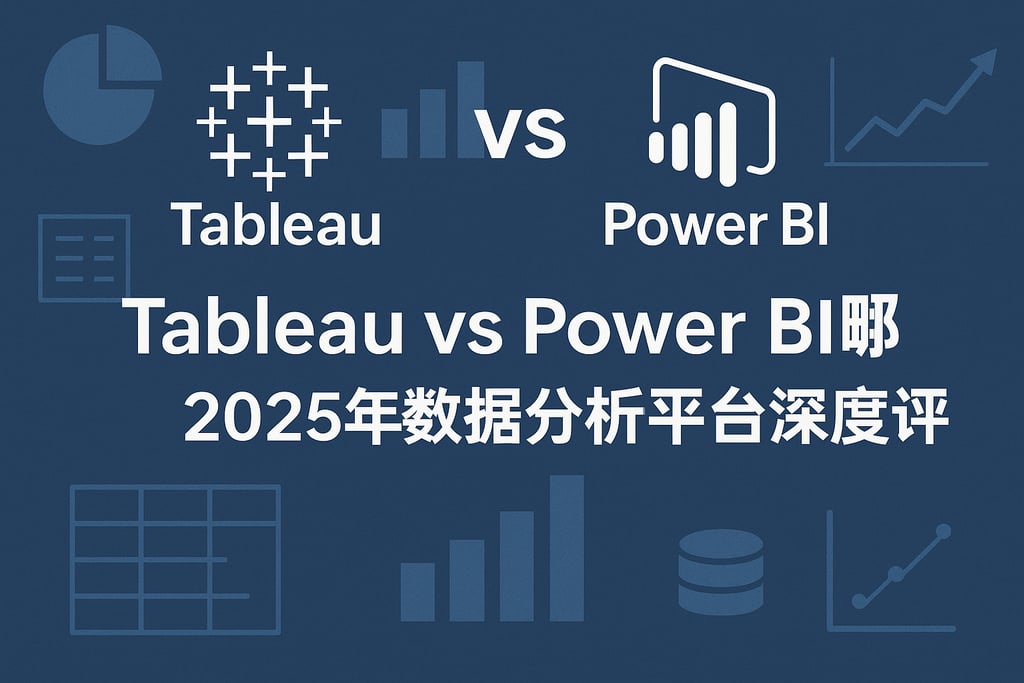 Tableau vs PowerBI哪个好？2025年数据分析平台深度测评